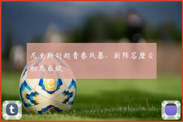 尼克斯刮起青春风暴，新阵容磨合初见成效